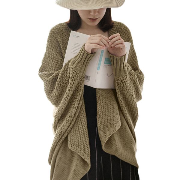 tees spring autumn bat mangoes loose women's straw long-sized heavy cardigan sweater xale coat lazy wind f465 9xz7, White
tees spring autumn bat mangoes loose women's straw long-sized heavy cardigan sweater xale coat lazy wind f465 9xz7, White