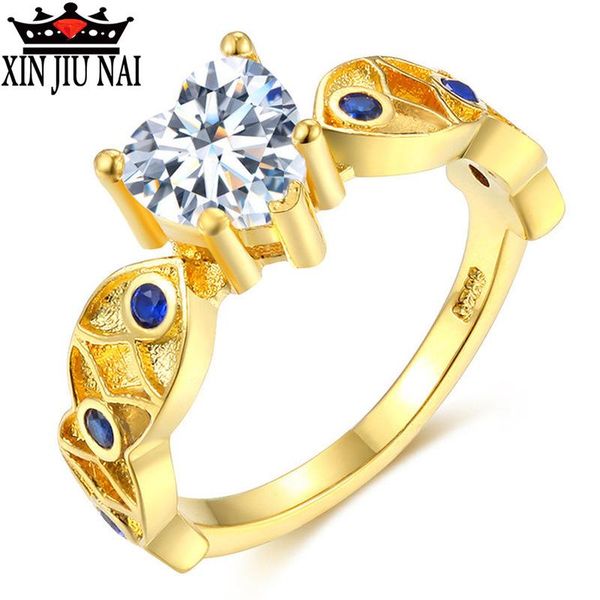 cluster rings elegant 14 k ring for women engagement wedding female crystal waterdrop shaped love heart gold color jewelry luxury design, Golden;silver
cluster rings elegant 14 k ring for women engagement wedding female crystal waterdrop shaped love heart gold color jewelry luxury design, Golden;silver