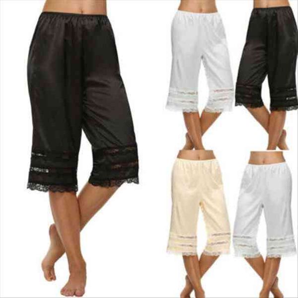 lace edge bloomer pettipant slip womens pant nylon culotte inseam half anti static short pettipants, Black;white
lace edge bloomer pettipant slip womens pant nylon culotte inseam half anti static short pettipants, Black;white