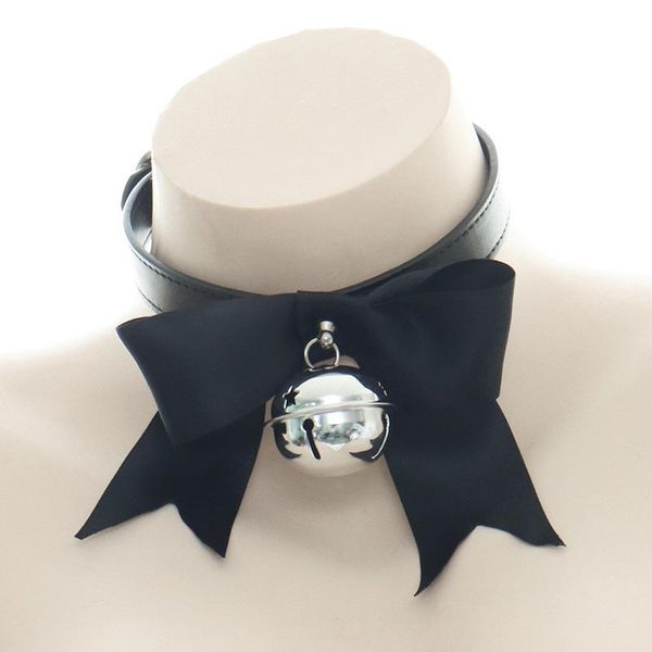 chokers gothic punk choker collar with bells bowknot sweet cute necklaces adjustable detachable cosplay party clubwear, Golden;silver
chokers gothic punk choker collar with bells bowknot sweet cute necklaces adjustable detachable cosplay party clubwear, Golden;silver