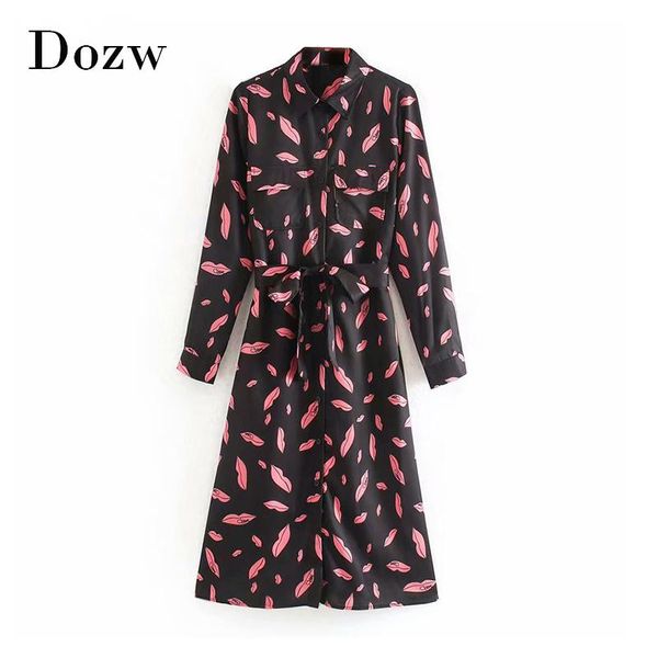 casual dresses fashion print shirt dress women turn down collar pockets a line midi female long sleeve sashes loose lady, Black;gray
casual dresses fashion print shirt dress women turn down collar pockets a line midi female long sleeve sashes loose lady, Black;gray
