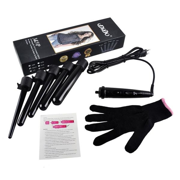 09-32mm pro series 5 in 1 curling wand set hair curling tong 5pcs hair curling iron the wand hair curler roller gift set a41
09-32mm pro series 5 in 1 curling wand set hair curling tong 5pcs hair curling iron the wand hair curler roller gift set a41
