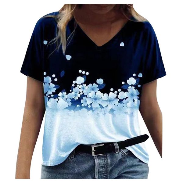 women's blouses & shirts 40# vintage floral print blouse women shirt casual v neck for female short sleeve tunic, White
women's blouses & shirts 40# vintage floral print blouse women shirt casual v neck for female short sleeve tunic, White