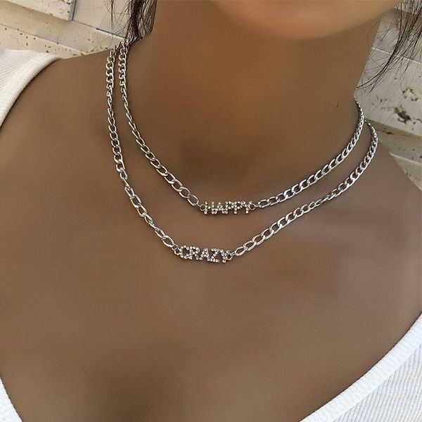 2pcs/set women necklaces set exquisite letter crystal clavicle chain silver color necklace wedding party jewelry chokers, Golden;silver
2pcs/set women necklaces set exquisite letter crystal clavicle chain silver color necklace wedding party jewelry chokers, Golden;silver