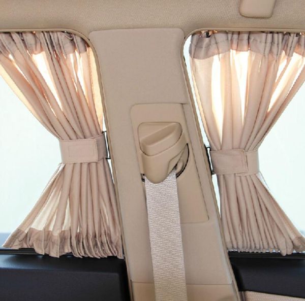 car sunshade aluminum shrinkable windowshade curtain for auto front rear windows - beige (pack of 2)
car sunshade aluminum shrinkable windowshade curtain for auto front rear windows - beige (pack of 2)