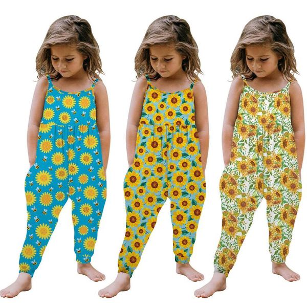 clothing sets 2021 baby girl clothes children's summer girls sunflower print sling halter jumpsuit, White
clothing sets 2021 baby girl clothes children's summer girls sunflower print sling halter jumpsuit, White