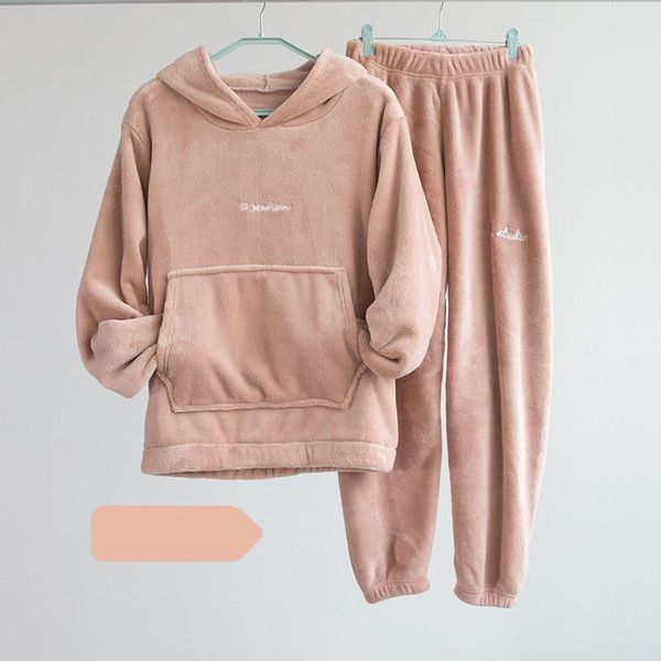 two piece dress women's autumn winter plus velvet home service fairy warm pants set coral feece sweater shirt +, White
two piece dress women's autumn winter plus velvet home service fairy warm pants set coral feece sweater shirt +, White