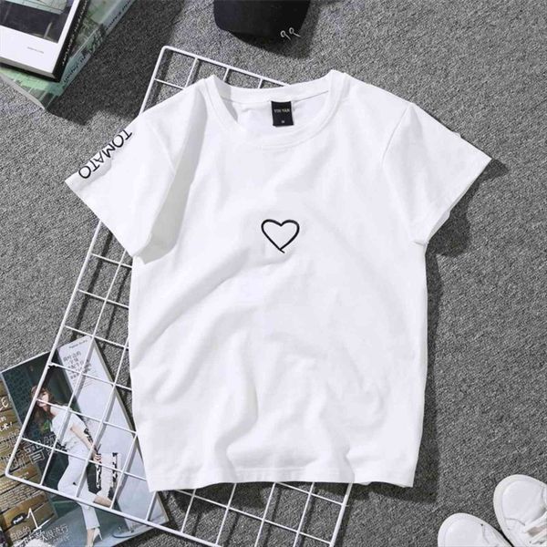 summer couples lovers casual womens t shirt white love heart embroidery print female
summer couples lovers casual womens t shirt white love heart embroidery print female