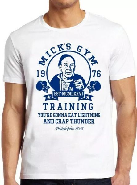 micks's gym boxer boxing gloves rocky film movie retro cool gift t shirt 4226, White;black
micks's gym boxer boxing gloves rocky film movie retro cool gift t shirt 4226, White;black