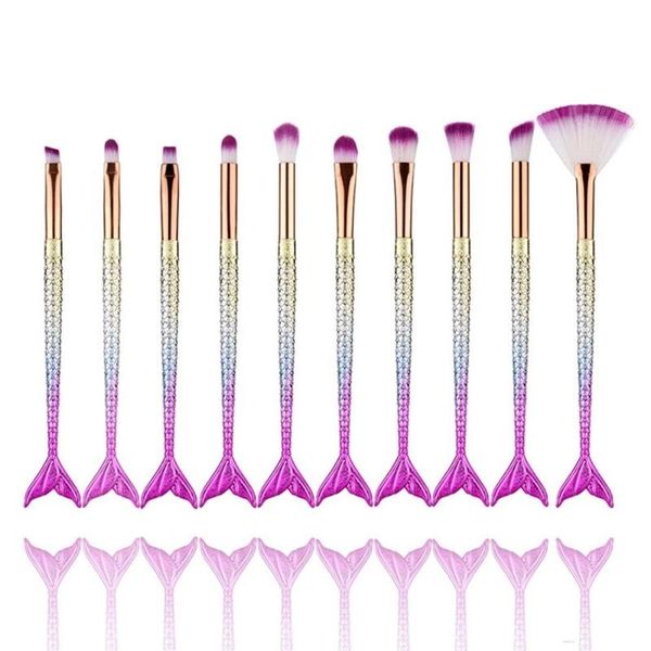 makeup brushes powder foundation brush10pcs mermaid brush handle woman kits tools soft type cosmetic face
makeup brushes powder foundation brush10pcs mermaid brush handle woman kits tools soft type cosmetic face