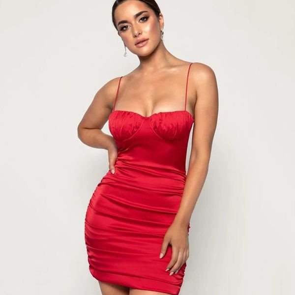 fashion women sleeveless spaghetti strap ruched summer solid color bodycon slim mini dress casual dresses, Black;gray
fashion women sleeveless spaghetti strap ruched summer solid color bodycon slim mini dress casual dresses, Black;gray