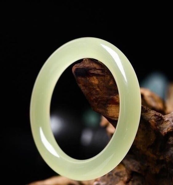 bangle natural high pure hand-polished custom super bluish white round bar bracelet jade, Black
bangle natural high pure hand-polished custom super bluish white round bar bracelet jade, Black