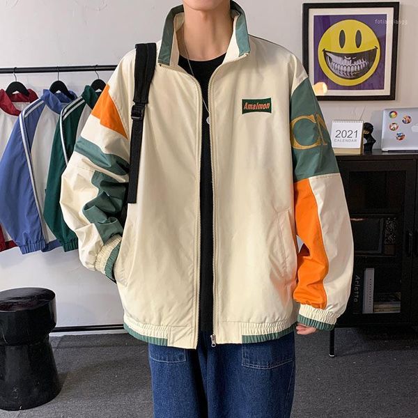 men's jackets coat fashion harajuku couple jacket women 2021 spring autumn oversize style varsity baceball streetwear, Black;brown
men's jackets coat fashion harajuku couple jacket women 2021 spring autumn oversize style varsity baceball streetwear, Black;brown