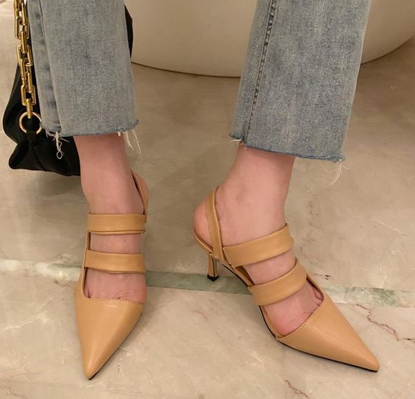 sandals high heel sandal for women shallow mouth female shoe high-heeled pointed girls 2021 fashion beige comfort low rome elastic band, Black
sandals high heel sandal for women shallow mouth female shoe high-heeled pointed girls 2021 fashion beige comfort low rome elastic band, Black