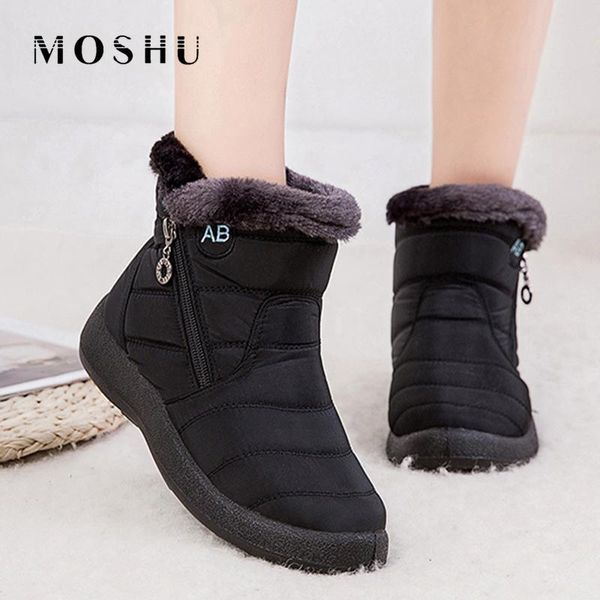 boots winter snow women fur plush shoes ladies ankle non-slip waterproof zip flats for female warm botas de mujer 2021, Black
boots winter snow women fur plush shoes ladies ankle non-slip waterproof zip flats for female warm botas de mujer 2021, Black