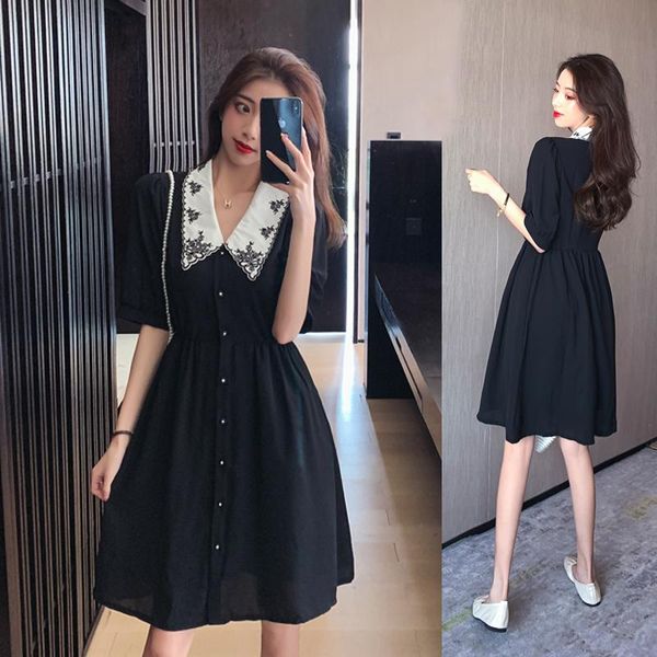 maternity dresses 398# clothes nursing dress summer turn down collar frech style loose stylish pregnancy breastfeeding, White
maternity dresses 398# clothes nursing dress summer turn down collar frech style loose stylish pregnancy breastfeeding, White