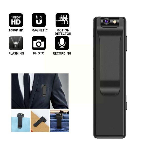 mini cameras body wearable camera back clip 1080p digital video night frame po infrared rate sound dv recorder l9t5
mini cameras body wearable camera back clip 1080p digital video night frame po infrared rate sound dv recorder l9t5