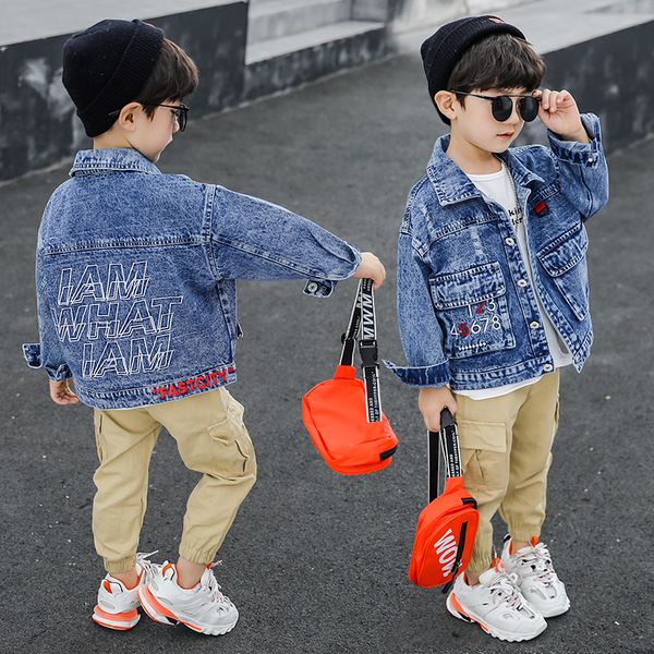 baby boys denim jacket 3-9 years old kids denim coat spring and autumn embroidered figures jacket girl coats kids fashion casual, Blue;gray
baby boys denim jacket 3-9 years old kids denim coat spring and autumn embroidered figures jacket girl coats kids fashion casual, Blue;gray