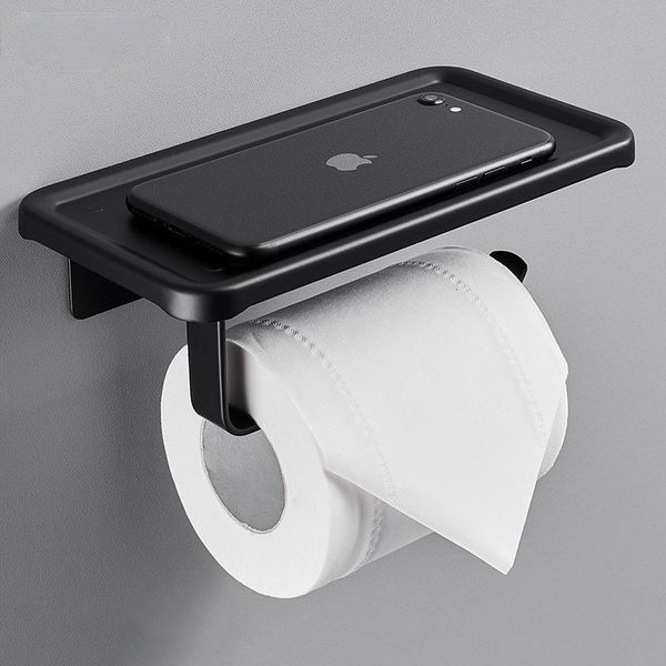 toilet paper holders wall mounted black holder wc tissue roll with phone storage shelf bathroom accessories
toilet paper holders wall mounted black holder wc tissue roll with phone storage shelf bathroom accessories
