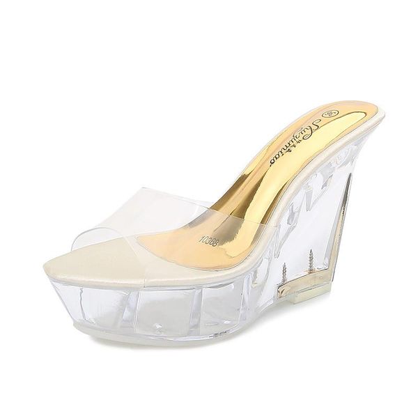 women slipper catwalk pole dance shoes crystal soles 10cm heel nightclub high heels trend ladies slippers, Black
women slipper catwalk pole dance shoes crystal soles 10cm heel nightclub high heels trend ladies slippers, Black