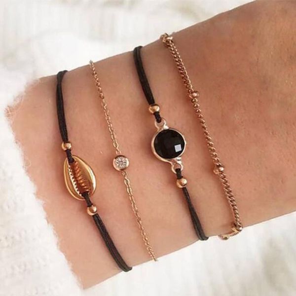 link, chain diezi bohemia rope bracelets bangles sets for women shell black stone jewelry gifts 2021 summer
link, chain diezi bohemia rope bracelets bangles sets for women shell black stone jewelry gifts 2021 summer