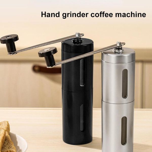 manual coffee grinders portable hand grinder stainless steel adjustable ceramic bean mill mini burr kitchen milling tools
manual coffee grinders portable hand grinder stainless steel adjustable ceramic bean mill mini burr kitchen milling tools