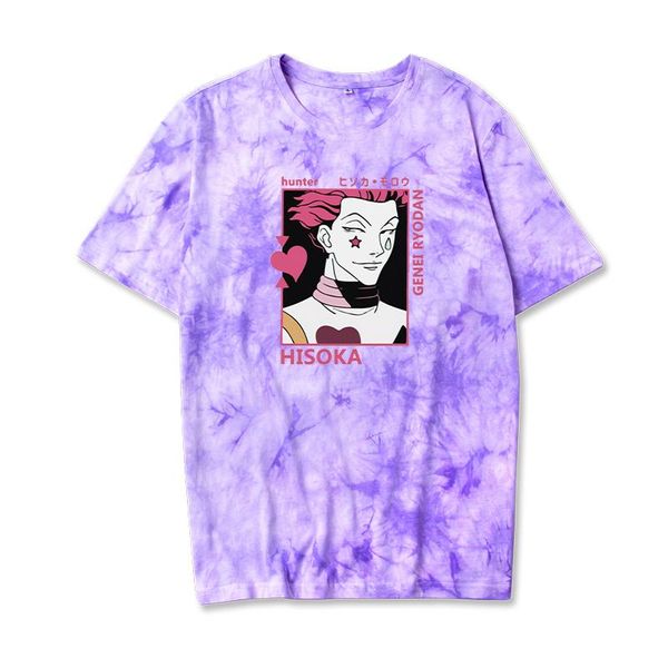 women's t-shirt janpanese anime x hisoka printing tie dye t shirt hip hop summer fashion men oversized short sleeve, White
women's t-shirt janpanese anime x hisoka printing tie dye t shirt hip hop summer fashion men oversized short sleeve, White