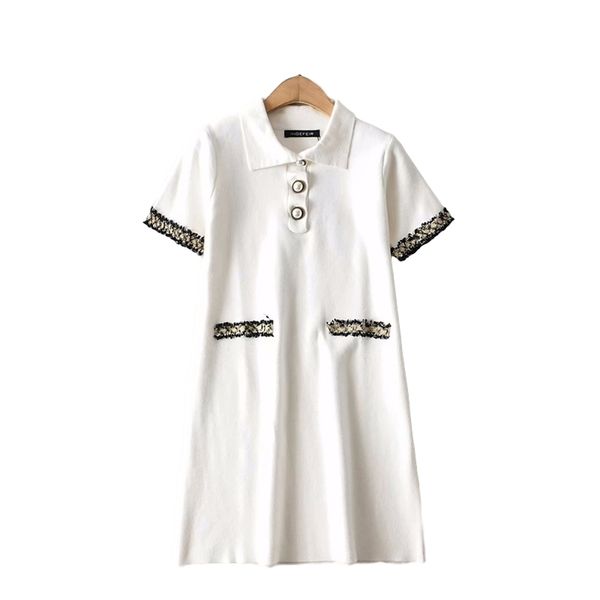 elegant women pearl button dress fashion lady turn-down collar es sweet female cotton loose girls chic vestidos 210427, Black;gray
elegant women pearl button dress fashion lady turn-down collar es sweet female cotton loose girls chic vestidos 210427, Black;gray