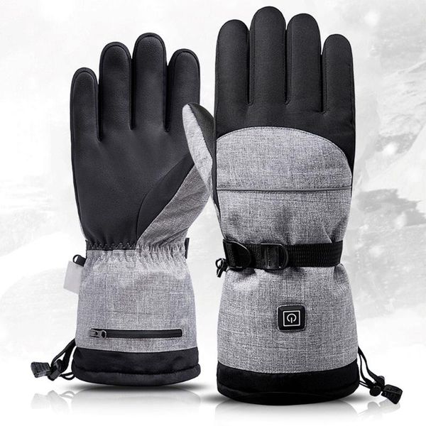 cycling gloves electric heating glove skiing windproof waterproof warm usb riding winter, Black
cycling gloves electric heating glove skiing windproof waterproof warm usb riding winter, Black