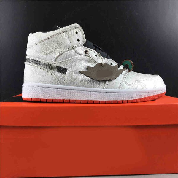 (boxed) men's jumpman 1 basketball shoes and women's white silk outdoor casual sports
(boxed) men's jumpman 1 basketball shoes and women's white silk outdoor casual sports