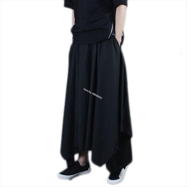 medieval vintage streetwear elastic women pant casual baggy hip hop gypsy wide legged loose irregular joggers trumpet skirt, Black
medieval vintage streetwear elastic women pant casual baggy hip hop gypsy wide legged loose irregular joggers trumpet skirt, Black
