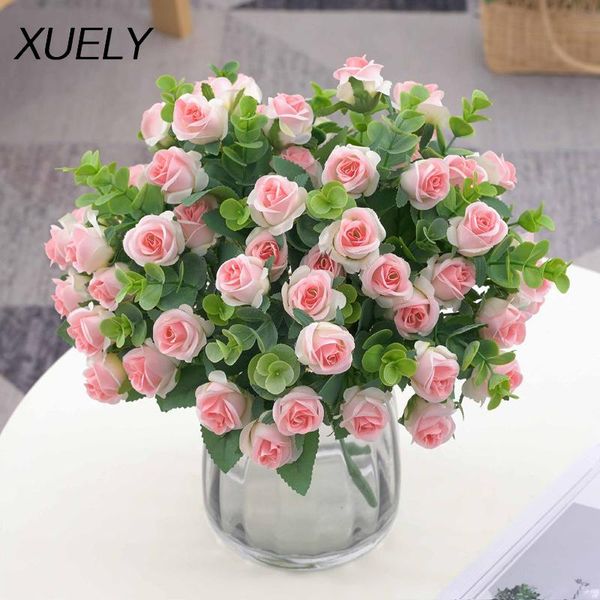 decorative flowers & wreaths 11 heads / bouquet simulation eucalyptus rose wedding home decoration furnishings plastic flower imitation gift
decorative flowers & wreaths 11 heads / bouquet simulation eucalyptus rose wedding home decoration furnishings plastic flower imitation gift