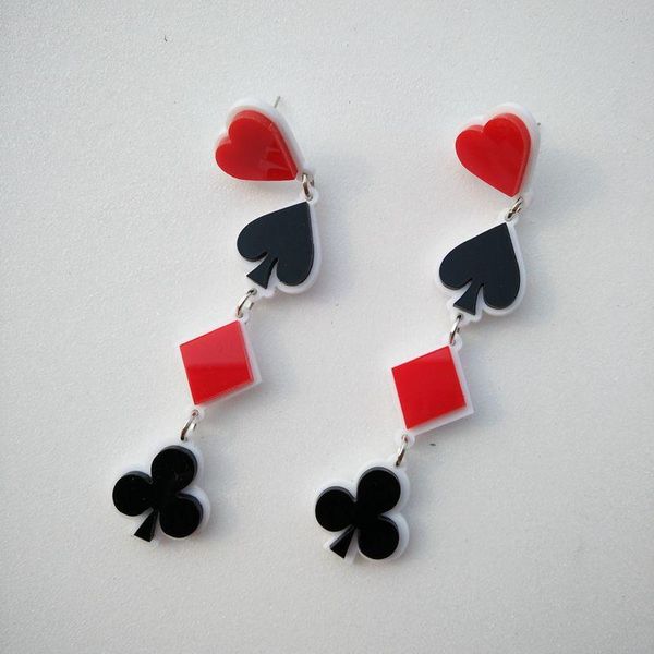 stud acrylic geometric playing card long earrings female european fashion exaggerated punk night club jewelry, Golden;silver
stud acrylic geometric playing card long earrings female european fashion exaggerated punk night club jewelry, Golden;silver