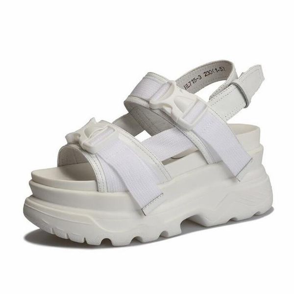 summer white women casual sandals genuine leather female 6cm platform creepers comfortable flat shoes woman dress, Black
summer white women casual sandals genuine leather female 6cm platform creepers comfortable flat shoes woman dress, Black