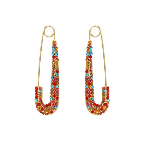 french romantic rhinestone pin earrings vintage luxury tassel prevent allergy women fashion jewelry hoop & huggie, Golden;silver
french romantic rhinestone pin earrings vintage luxury tassel prevent allergy women fashion jewelry hoop & huggie, Golden;silver