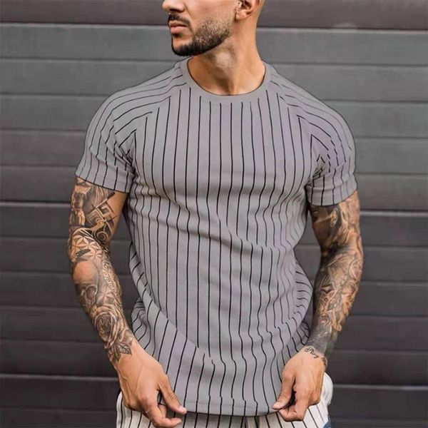 men's t-shirts 2021 casual round neck striped short-sleeved t-shirt printing daily hedging shirts street wear cool poleras hombre top, White;black
men's t-shirts 2021 casual round neck striped short-sleeved t-shirt printing daily hedging shirts street wear cool poleras hombre top, White;black