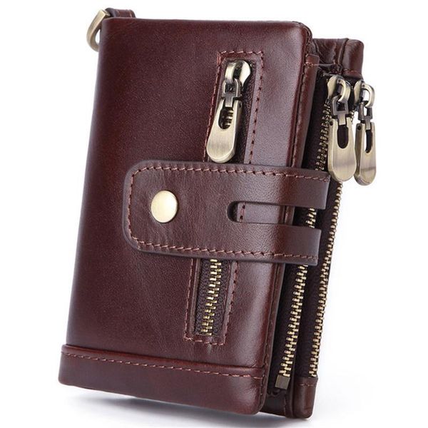 wallets genuine leather short wallet of men male rfid coin purse zipper men's pocket drop card holder cowskin, Red;black
wallets genuine leather short wallet of men male rfid coin purse zipper men's pocket drop card holder cowskin, Red;black