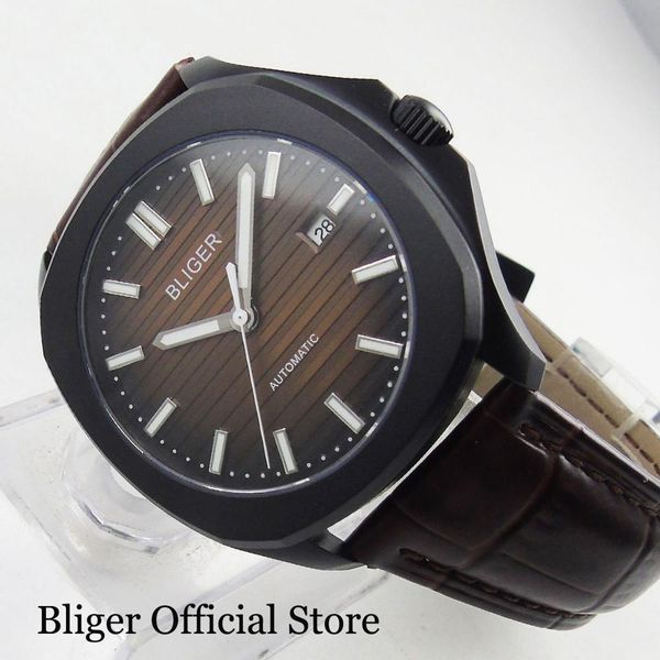 classic retro coffee sapphire glass 39mm automatic watch mechanical self winding, Slivery;brown
classic retro coffee sapphire glass 39mm automatic watch mechanical self winding, Slivery;brown