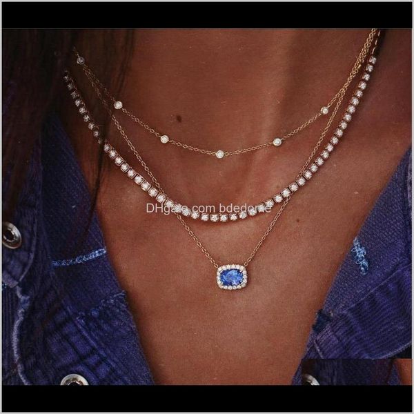 chokers necklaces & pendants jewelry drop delivery 2021 fashion necklace three layers blue crystal eye shape pendant with imitation diamond, Golden;silver
chokers necklaces & pendants jewelry drop delivery 2021 fashion necklace three layers blue crystal eye shape pendant with imitation diamond, Golden;silver