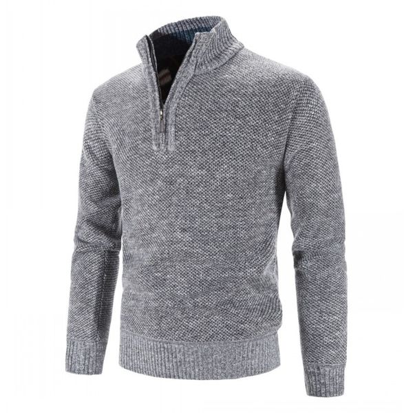 autumn and winter 2021 solid color casual neck men's zipper knitted slim fit sweater 3xl, White;black
autumn and winter 2021 solid color casual neck men's zipper knitted slim fit sweater 3xl, White;black