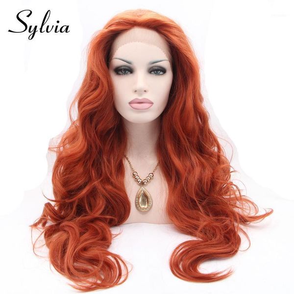 melody synthetic lace front wigs long natural wave 24" cosplay blonde orange red color hair wavy for black women american hair1
melody synthetic lace front wigs long natural wave 24" cosplay blonde orange red color hair wavy for black women american hair1