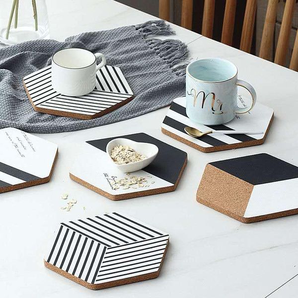 hexagon cork wood kitchen anti- insulation pot pad home nordic place mat bowl decorative table mats & pads
hexagon cork wood kitchen anti- insulation pot pad home nordic place mat bowl decorative table mats & pads