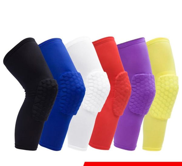 elbow & knee pads outdoor sport professional honeycomb kneepad cover basketball mountaineering fitness running protective kneepads, Black;gray
elbow & knee pads outdoor sport professional honeycomb kneepad cover basketball mountaineering fitness running protective kneepads, Black;gray