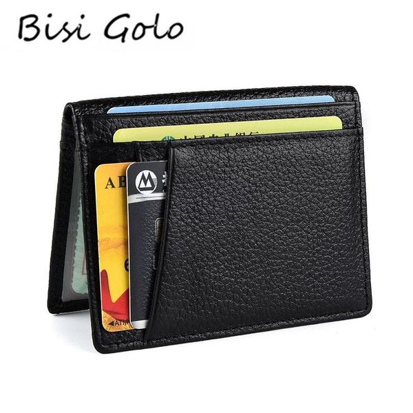 card holders bisi goro 2021 rfid black wallet holder cow leather casual purse slim mini money bag, Brown;gray
card holders bisi goro 2021 rfid black wallet holder cow leather casual purse slim mini money bag, Brown;gray