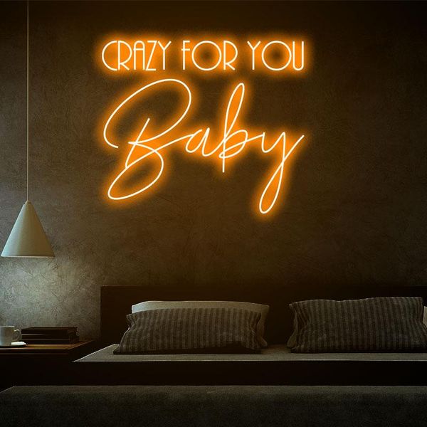 other event & party supplies 'crazy for you baby' neon sign room custom clear acrylic led light wall art holiday decor
other event & party supplies 'crazy for you baby' neon sign room custom clear acrylic led light wall art holiday decor