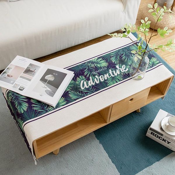 fashion home american style cotton and linen rectangle thicken waterproof green leaf tablecloth table flag tea cover cloth
fashion home american style cotton and linen rectangle thicken waterproof green leaf tablecloth table flag tea cover cloth