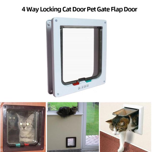 cat carriers,crates & houses 4 way safe gate doors abs plastic s/m/l/xl animal small pet dog door supplies flap kitten 2021
cat carriers,crates & houses 4 way safe gate doors abs plastic s/m/l/xl animal small pet dog door supplies flap kitten 2021