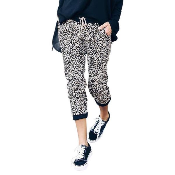 women's pants & capris 2021 women leopard printed casual ladies slim fit leisure elastic trousers, Black;white
women's pants & capris 2021 women leopard printed casual ladies slim fit leisure elastic trousers, Black;white