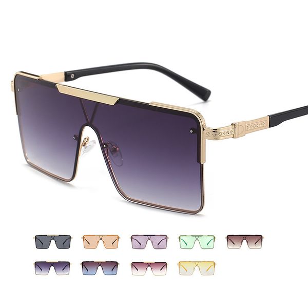metal fashion lens square large frame sunglass personalized glass, White;black
metal fashion lens square large frame sunglass personalized glass, White;black