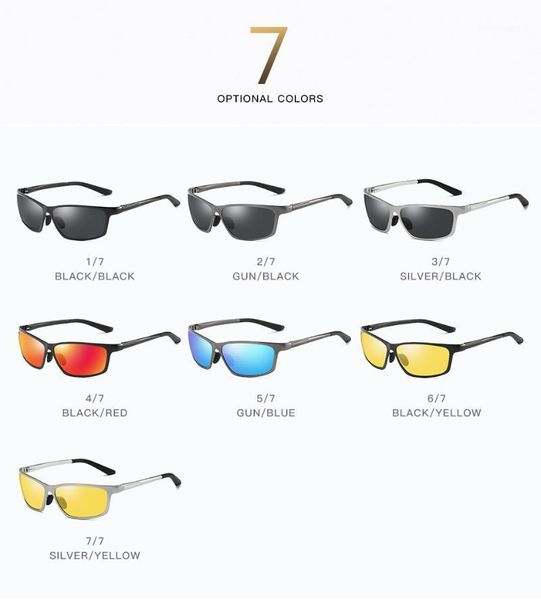 men night vision glasses polarized anti-glare lens aluminium frame yellow driving for car sunglasses, White;black
men night vision glasses polarized anti-glare lens aluminium frame yellow driving for car sunglasses, White;black